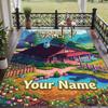 Custom Text Stardew Valley Pattern Floor Rug Soft Indoor Carpet Mat Living Room Bedroom