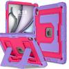 Applicable To iPad Air13-inch Contrasting Color Silicone Folding Bracket, Tablet Protective Case, iPad Air11 Armor Protective Case