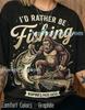 ID Rather Be Fishing Comfort Colors® Tshirt, BigfootS Prize Catch Tees, Bigfoot Sasquatch Sweater, Bass Fishing Tanktop, Cryptid