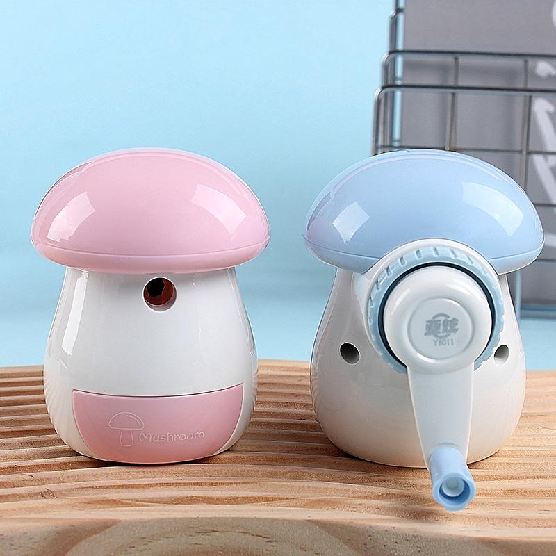 Yaxuan Automatic Little Mushroom Pencil Sharpener for Kids