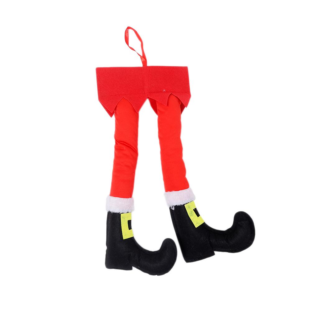 

Подвеска для украшения автомобиля в виде ноги Санты