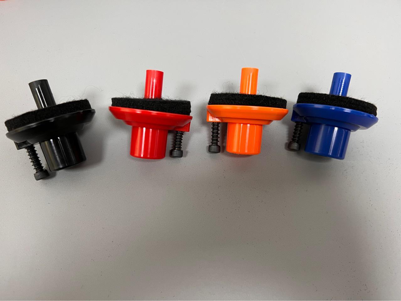 Colorful Hi-Hat Stand Accessories: Double Pedal, Clutch, Felt Pad Black 1.9mm Inner Diameter Small