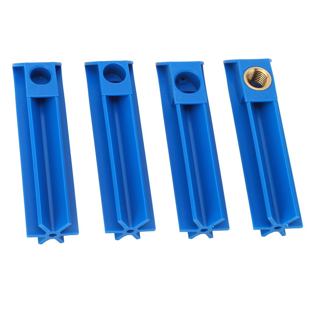 4PCS Fuel Injector Nozzle Flush Cleaner Adapter Universal Cleaning Tool Kit Set for Car Motorcycle