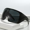Oversized Sunglasses Men Wrap Anti Wind Personal Large Shades Futuristic Fashion Future Shield Eyeglasses UV400