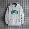 Brooklyn Printed Men's Hoodie; Urban Street Fashion Hoodie; Male Hip-hop Casual Trend Hoodie; Autumn and Winter Coat