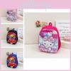 Adorable Cartoon Lightweight Nylon Kindergarten Backpack For Kids With Curved Straps