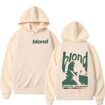 Rapper Frank Retro Grafik Hoodie Ocean Album Sweatshirt Herren Damen Mode Marke Design Pullover Herren Fleece Hoodies