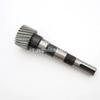 1.25mod Gear Rack 670mm/1400mm right helical and Pinion Shaft left hand 96mm/124mm for Engraving machine cnc parts