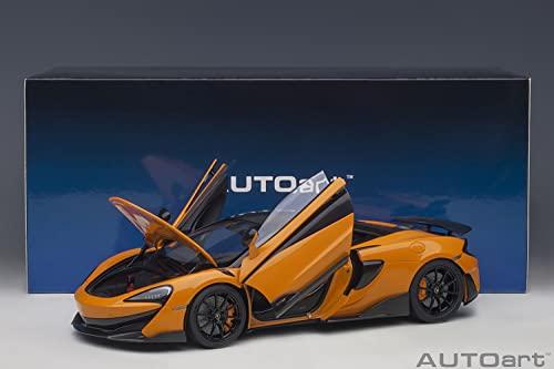 AUTOart 1/18 Scale McLaren 600LT Orange/Carbon Roof Finished Product 76084