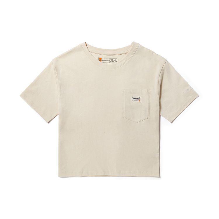 

Timberland Casual Breathable Short Loose Sleeve T-Shirt Women Tops A6AGD-CR3 L