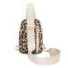 Women's Chest Bag Leopard Shoulder Crossbody Bag Lightweight Travel Satchel