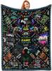 Blankets, Music Notebook Blankets, Gifts for Music Enthusiasts, Music Decoration Blankets, Soft Flange Blankets