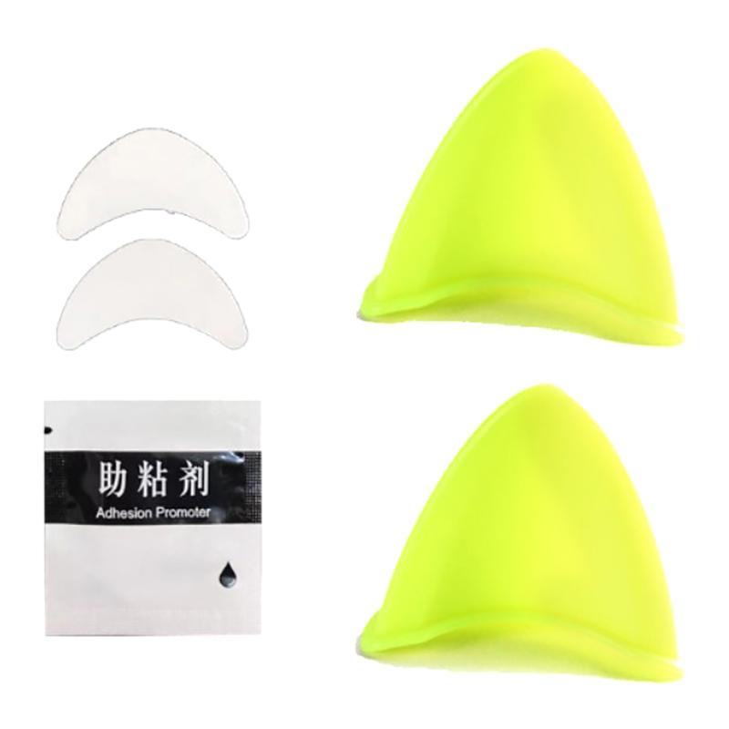 2 szt. Kask motocyklowy samochodowy Diabeł Róg Słodkie Uszy Kocia Dekoracja Motocross Pełna Twarz Off Road Kask Dekoracja Akcesoria Samochodowe