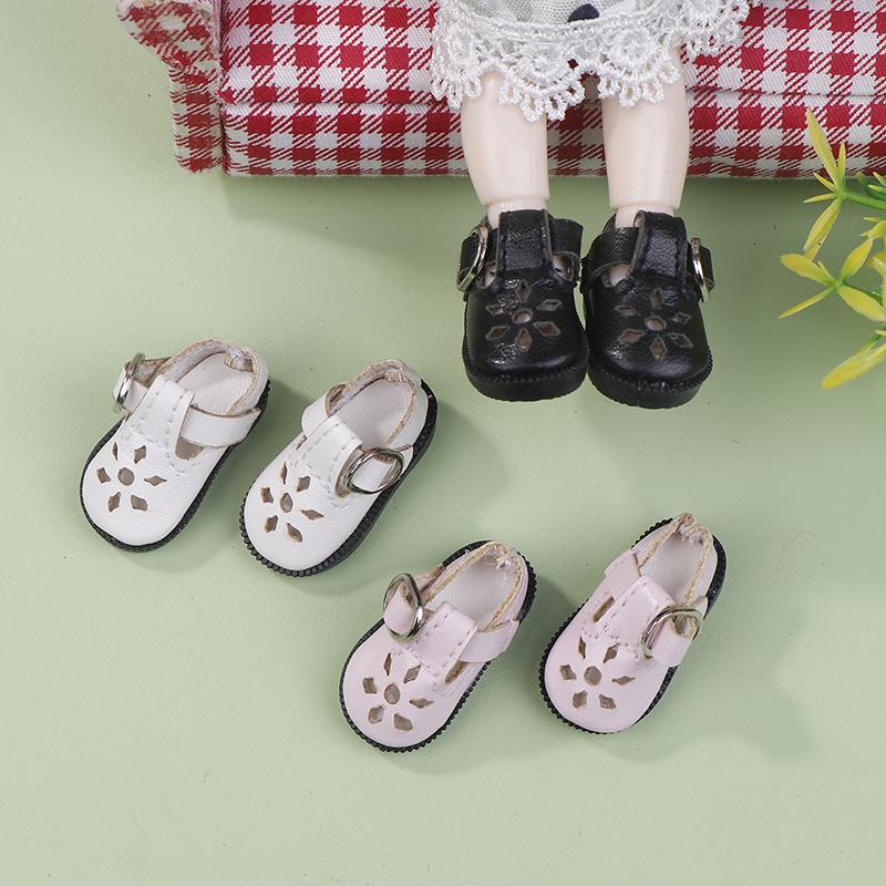 Doll Shoes For Doll Toy Mini Leather Dolls Sneakers Casual Shoes For Mini Doll Decorate Shoes Kid Birthday Gift Doll Toy