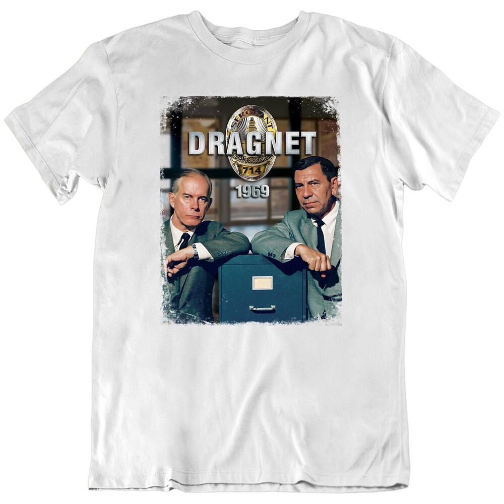 Dragnet, 1969 Jack Ben Movies TV series Character Fan Funny T Shirt Tee Gift New S