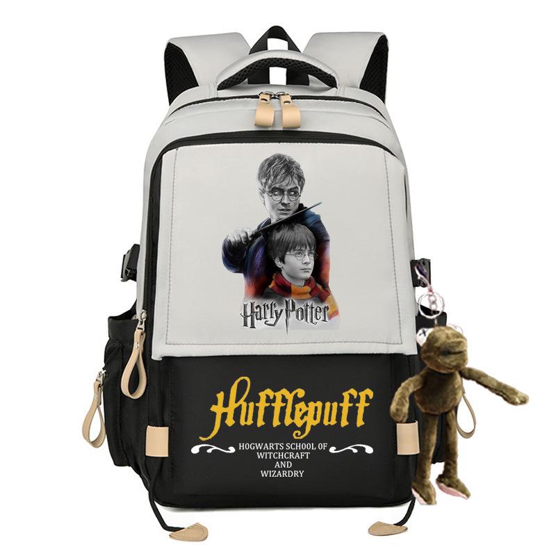 Harry Potter Cartoon Schoolbag Junior High School Girls High Value Niche Backpack