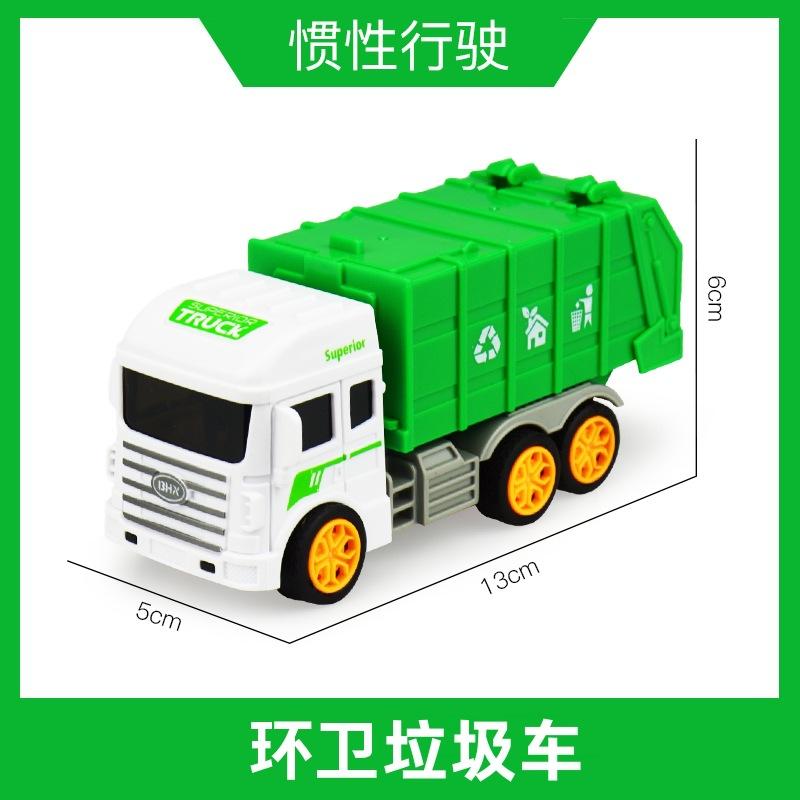 Kinderspielzeug Modellauto Trägheitssimulation Baufahrzeug Feuerwehr Müllabfuhr Bagger Leiter Jungenspielzeug