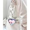 Stylish Love Heart Pendant Bowknot Keychain Accessory Stylish Key Holder for Women Sturdy Alloy Car Key Pendant
