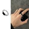 Geometric Chessboard Ring Men Women Adjustable Sterling Minimalist Statement Jewelry