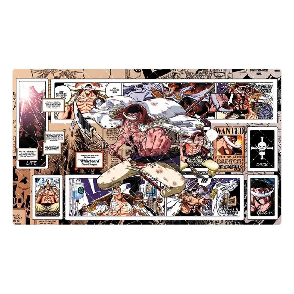 60*35*0.2cm Anime One Piece OPCG GAME Card PlayMat New Comic Series Enel Ace Law Hancock Brook Bonney Collection Gifts Toys