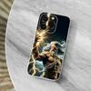 Greek God King Zeus For iPhone Max,14,SE,12,15,Pro,17,Plus,11,XS,Mini,16,X,13,XR,Transparent Soft Cover Case