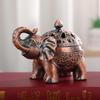 European Style Elephant Incense Burner Table Ornament