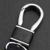 Visual Mirror Window Car Key Protector Bag Leather Key Holder Mini Auto Pocket Case Retro Keyring Wallet Zipper Bag