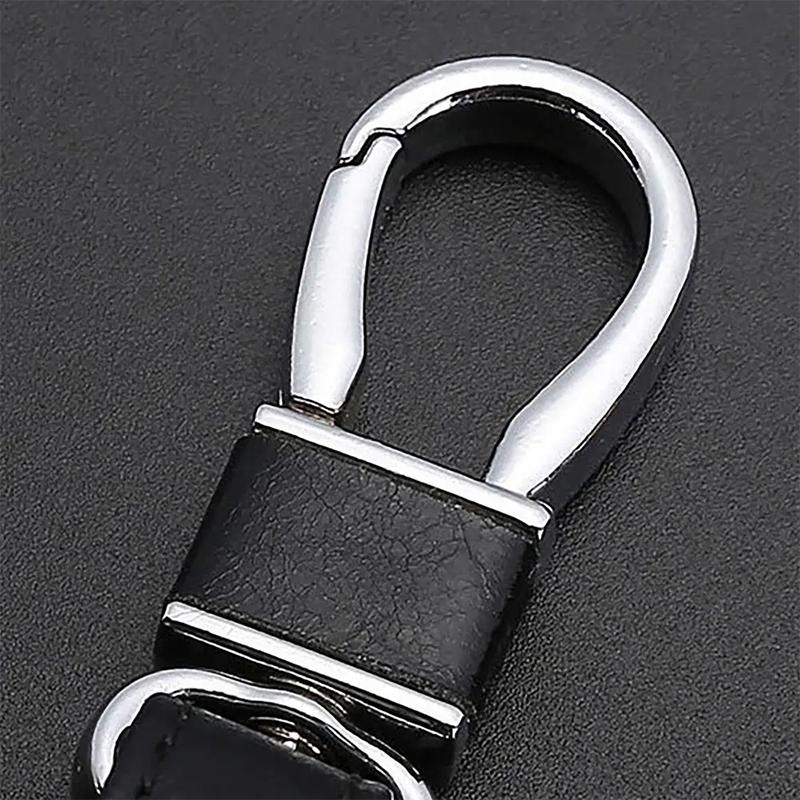 Visual Mirror Window Car Key Protector Bag Leather Key Holder Mini Auto Pocket Case Retro Keyring Wallet Zipper Bag
