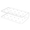 Yousheng 2Pcs Acrylic Lollipop Display Holder 15/20 Holes Clear Heavy Duty Non-slip Modern Lollipop Show Storage Organizer Stand