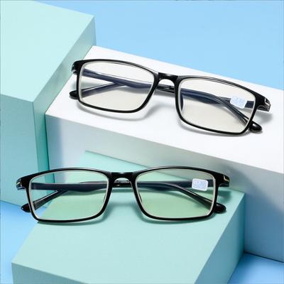 Neue fertige Myopiebrille mit schwarzem Rahmen, nicht verformbarer Brillenrahmen, Damen, hochauflösende Myopiebrille 0 -0.5 -4