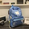 Schoolbag backpack men's simple and versatile high-value pain bag junior high school high school college student schoolbag large-capacity computer 