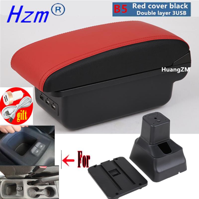 For Nissan Versa Armrest Box Almera 2020-2024 Central Console Storage Box Ashtray Cup Holder PU Leather USB Charging LED