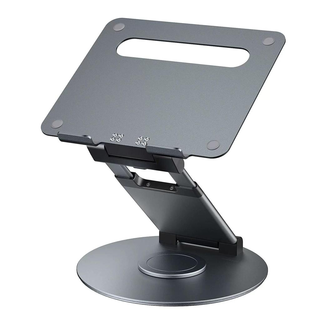 360° Rotating Height-Adjustable Foldable Laptop Cooling Stand