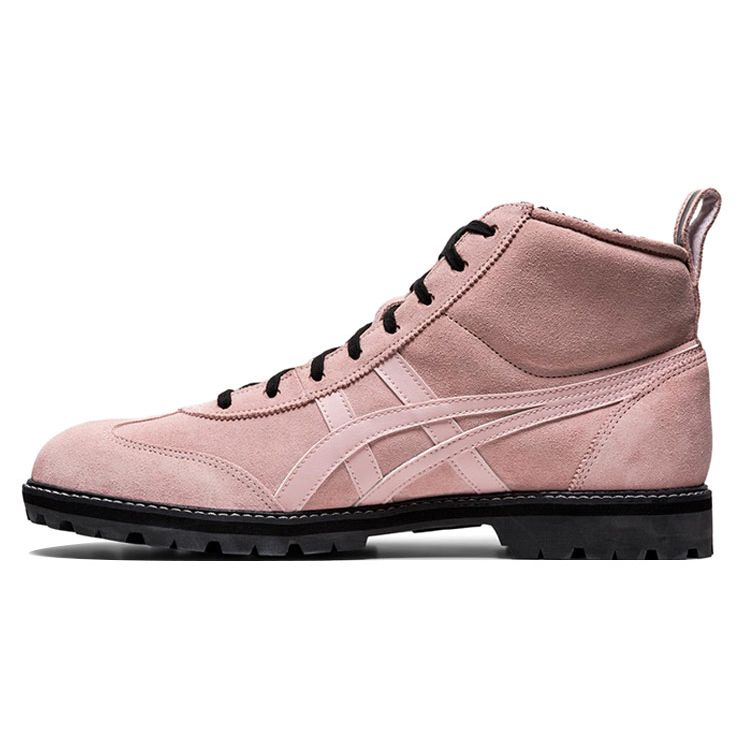 

ONITSUKA TIGER Rinkan Boot Synthetic Leather Non-Slip Warm Durable High-Top Skate Shoes Unisex Boots Pink 1183B407-700 39