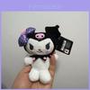Kuromi Plush Toy With Rose Bow Decoration Pendant For Kids And Collectors