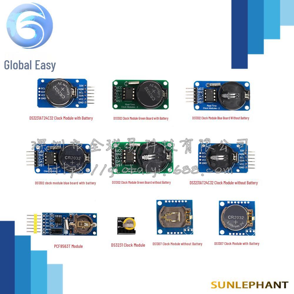 DS3231 AT24C32 High-Precision IIC Clock and Storage Module