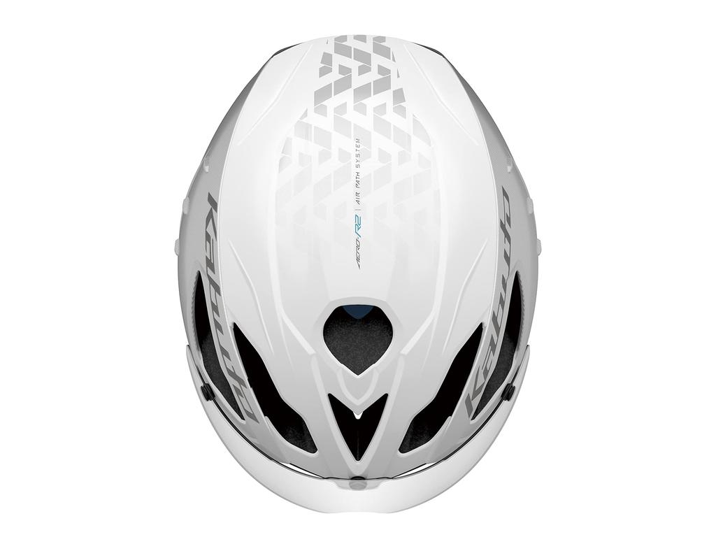 OGK KABUTO Cyklistická helma TR Magnetická přezka Matná bílá Certifikováno JCF AERO-R2 Velikost XS/S (Obvod hlavy 54cm-56cm)