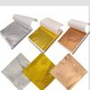 Taiwan Three-Color Imitation Gold Leaf: DIY Colored Foil Epoxy K Gold, Silver, Rose Gold Sheets (90-150/Pack)