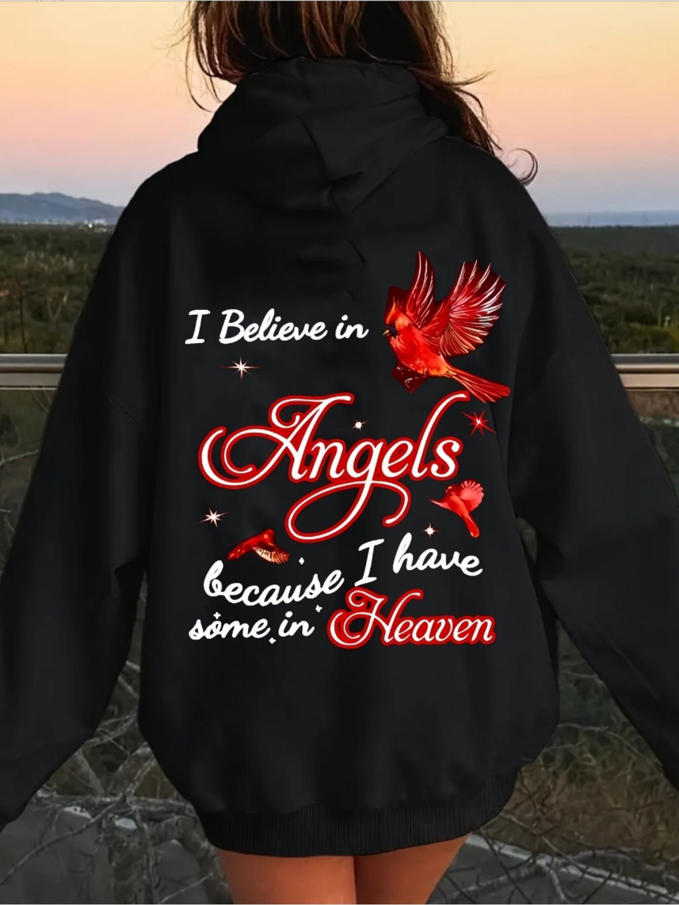 

Men S Angel Print Hoodie All Seasons Fit Apparel Hooded Sweatshirt Sweater Hoodie 3XL