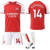 Completo da Casa Arsenal - No. 14 Yorcres, No. 41 Riso, No. 7 Saca, No. 8 Oldgao 2526 Maglia Stagione