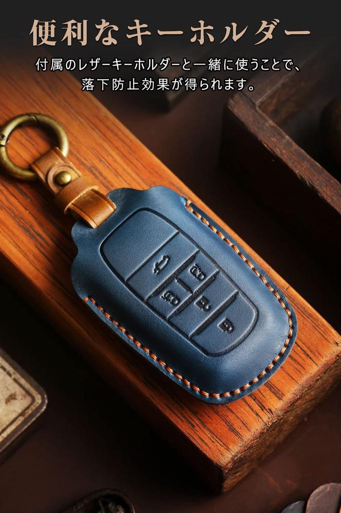 Toyota Schlüsseletui Toyota Neuer Alphard Smart Key Etui Schlüsselhülle Echtes Leder 5 Knöpfe Luxuriös Stilvoll Toyota Exklusiv Acryl Schlüsselhülle Schlüsselanhänger