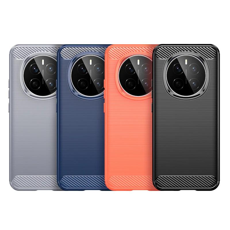 For Honor Magic 7 Pro Case Cover Honor Magic 6 5 Lite 7 Pro Capas Shockproof Bumper Soft TPU Carbon Fiber Cover Honor Magic7