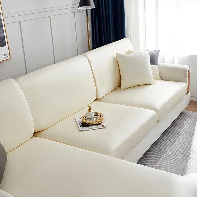 

Чехлы на подушки для дивана из искусственной кожи, водостойкий противогрязный чехол, защита для сиденья, угловой L-образный чехол для дивана, 1/2/3/4 местный Back Cushion Cover