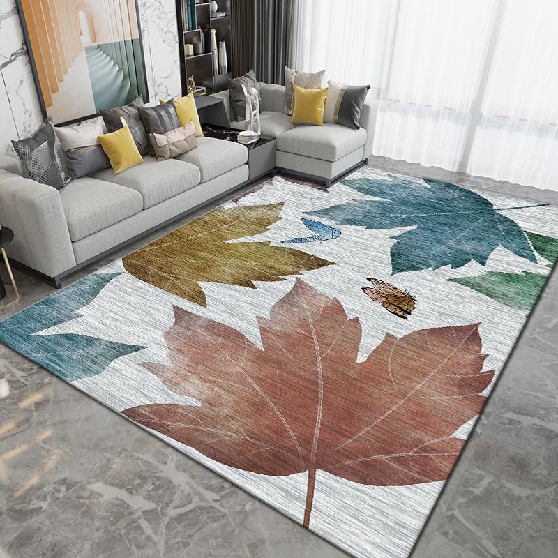 Non Slip Hair Carpets Fur for Living Room Solid Color Thick Velvet Furry Floor Mat Children's Pink Fluffy Rugs Modern Home Decor