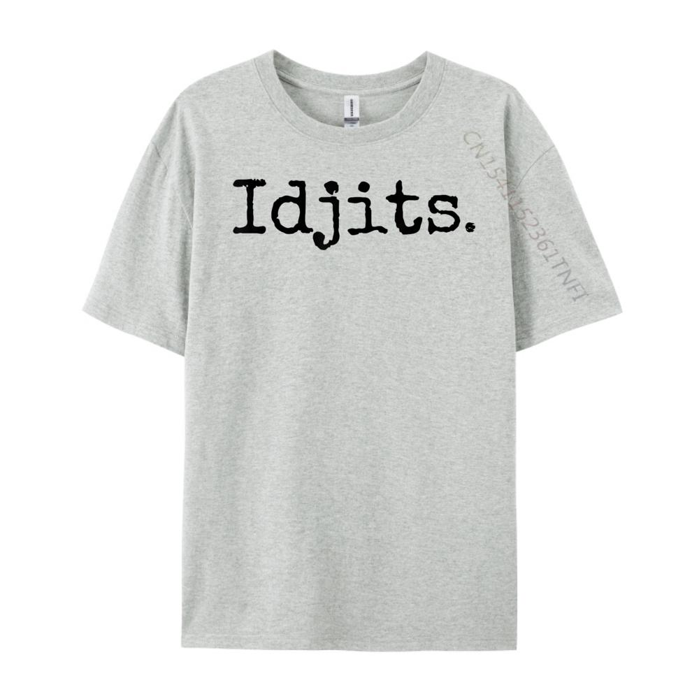 Idjits Southern Slang Redneck Idiot Slang Idjits Vintage T Shirt Unisex Short Sleeve Tee Vegan Brand Clothing