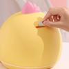 Vinyl Pig Money Jar Little Yellow Chicken Coin Saving Box Decorative Chicken Vinyl Piggy Bank  Home