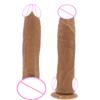Realistischer Dildo Übergroßer superdicker Simulationsdildo Saugnapf Manueller superlanger Dildo Sexspielzeug für Erwachsene