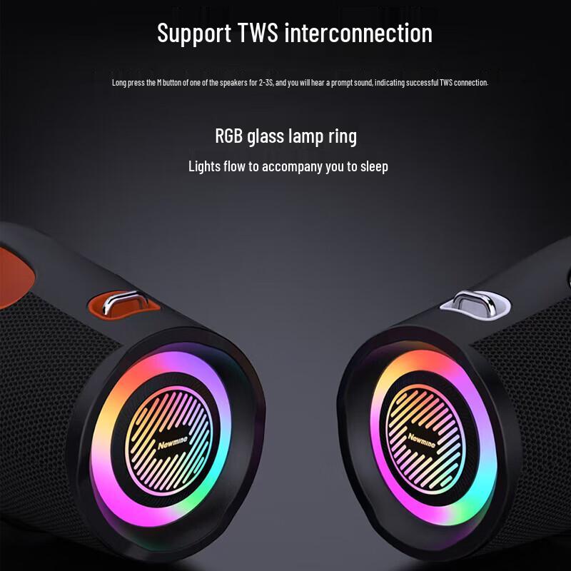 Newman HD BT100 Portable Outdoor Bluetooth Speaker CN plug (adapter included)