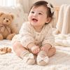 1 Paie Soft Cotton Blend Toddler Walking Sock Anti-Slip Sock  Crawling Standing Early Walking