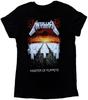 Metallica Master Of Puppets Mens Rock Band T-Shirt New Black Tee Unisex T-Shirt